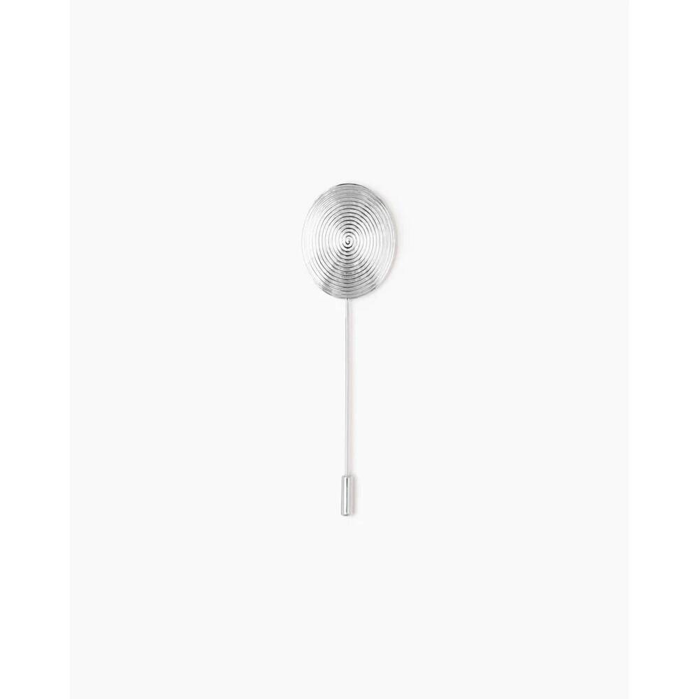 NEW LIÉ STUDIO women's elo pin in silver
